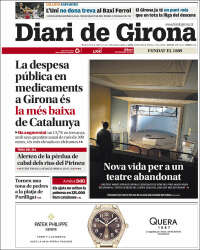 Portada de Diari de Girona (Spain)