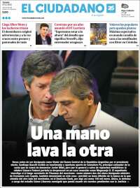 Portada de Diario El Ciudadano (Argentina)