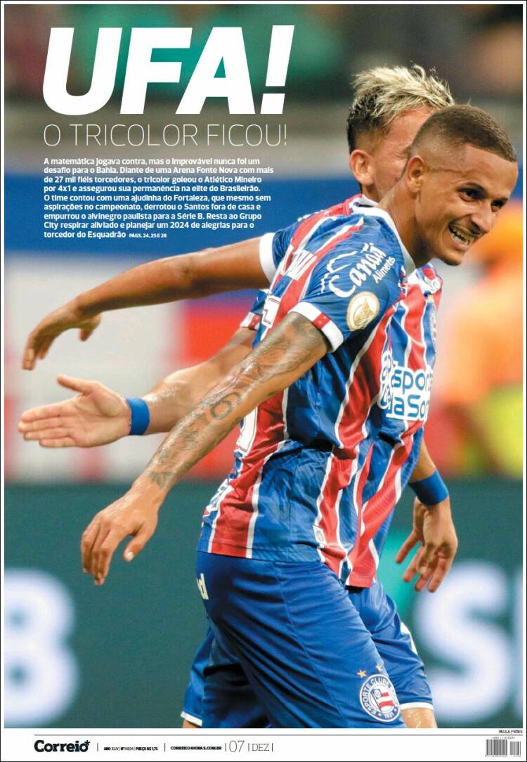 Portada de Correio* (Brasil)