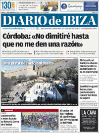 Portada de Diario de Ibiza (España)