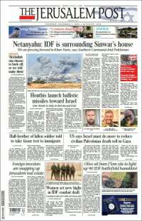 Portada de The Jerusalem Post (Israel)