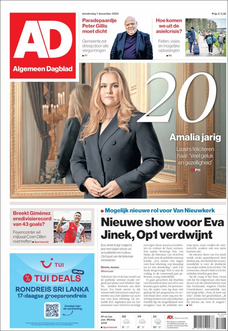 Portada de AD (Pa&iacute;ses Bajos)