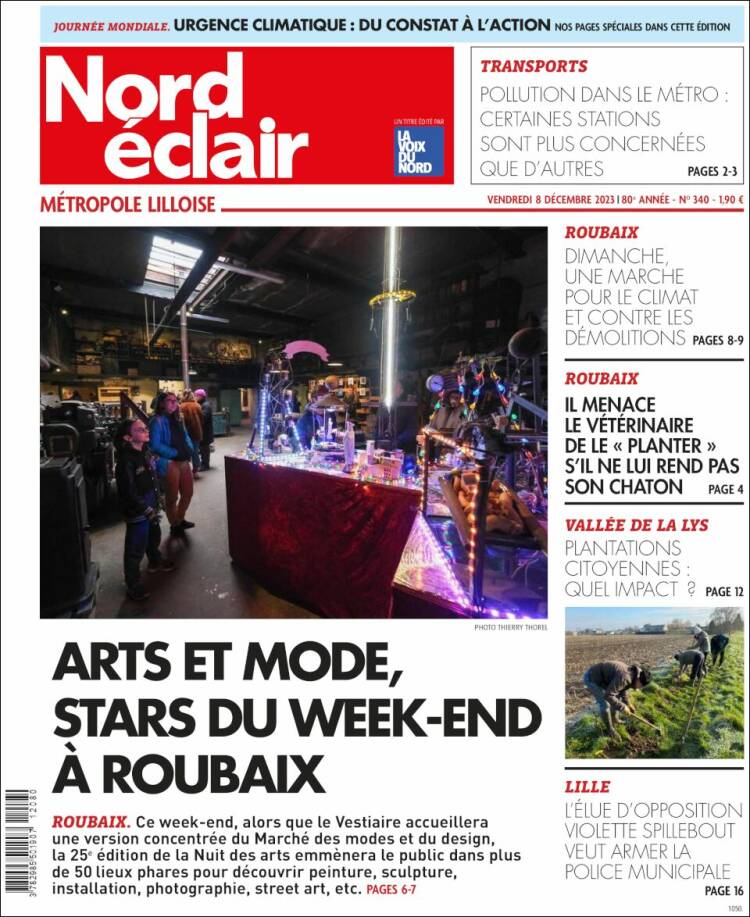 Portada de Nord Éclair (Francia)