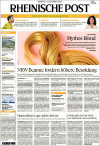Portada de Rheinische Post (Alemania)