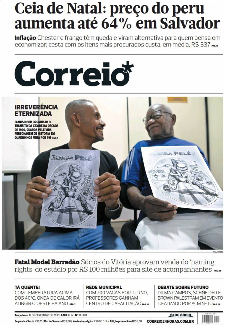 Portada de Correio* (Brasil)
