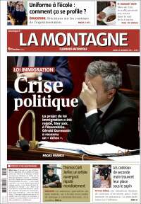 Portada de La Montagne (Francia)