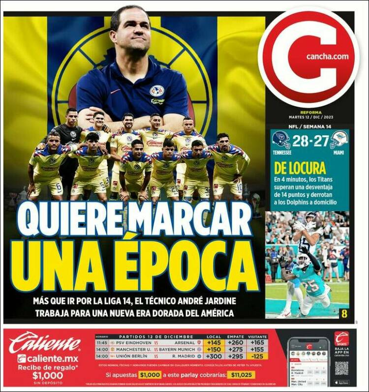 Portada de Cancha (M&eacute;xico)