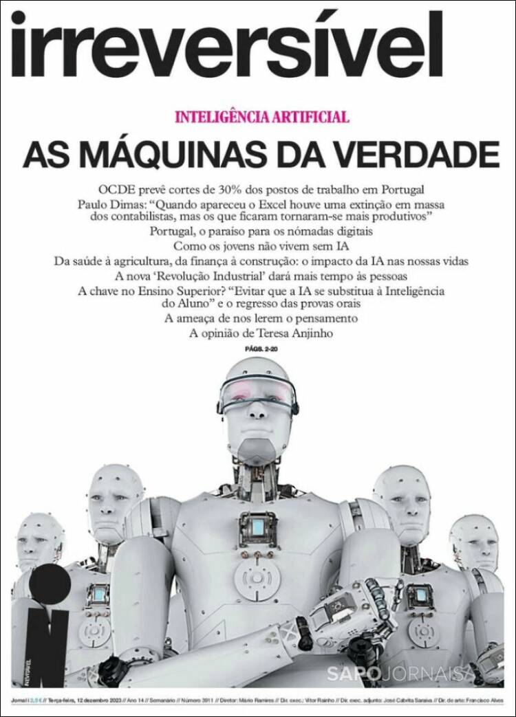 Portada de I - informação (Portugal)