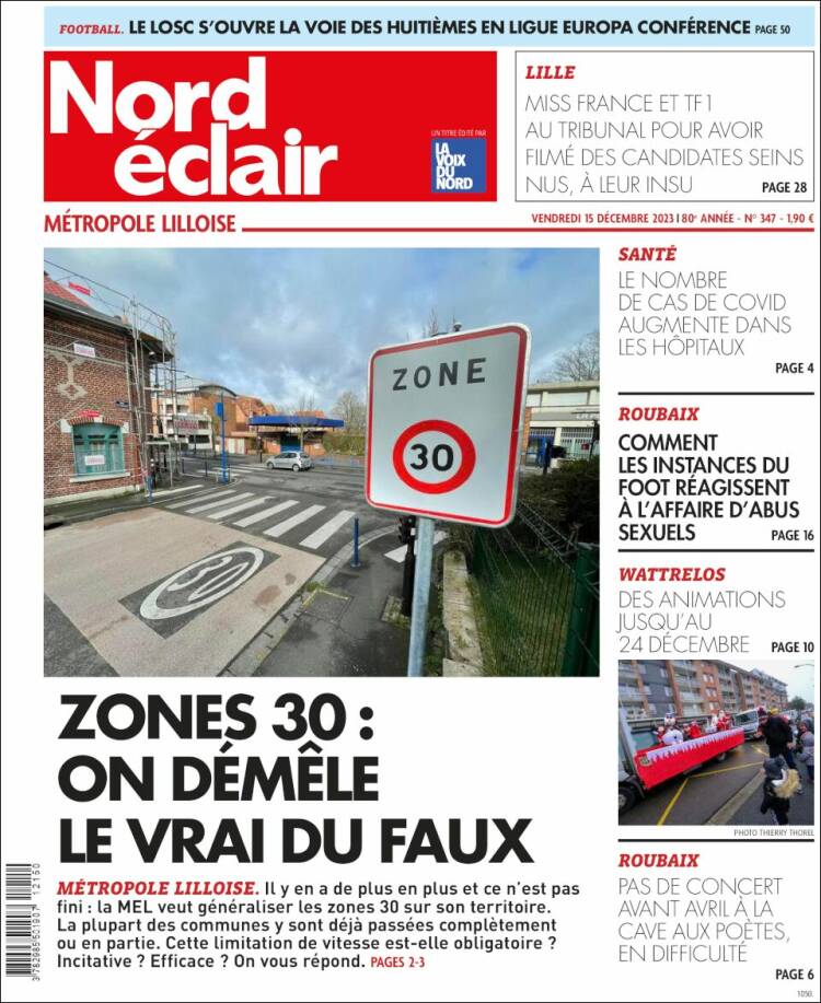 Portada de Nord Éclair (Francia)