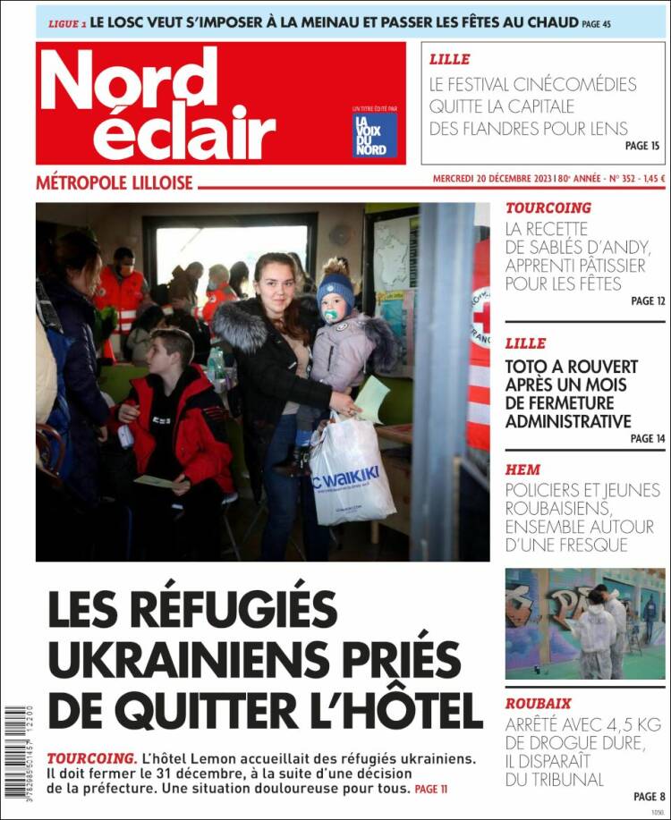 Portada de Nord Éclair (Francia)