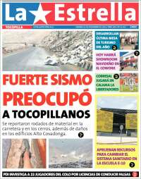 Portada de La Estrella de Tocopilla (Chile)