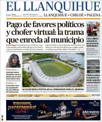 Portada de El Llanquihue (Chile)
