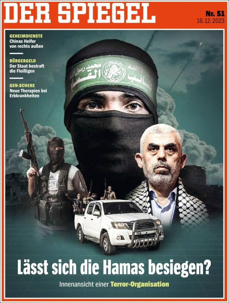 Portada de Der Spiegel (Alemania)