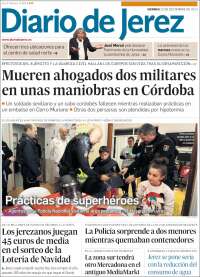 Portada de Diario de Jerez (España)