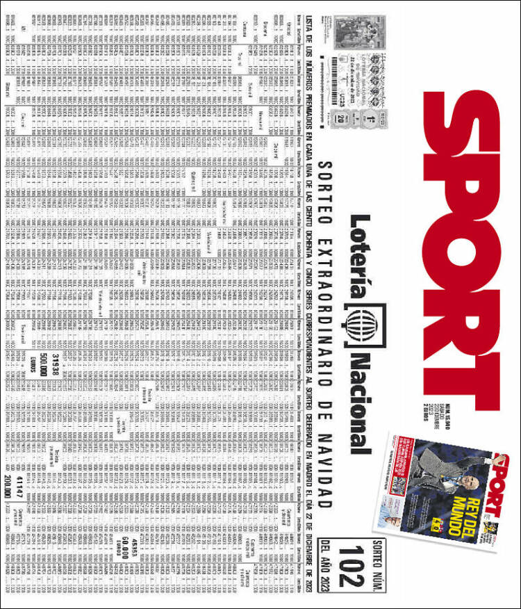 Portada de Sport (España)