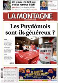 Portada de La Montagne (Francia)