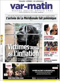 Portada de Var-Matin (Francia)