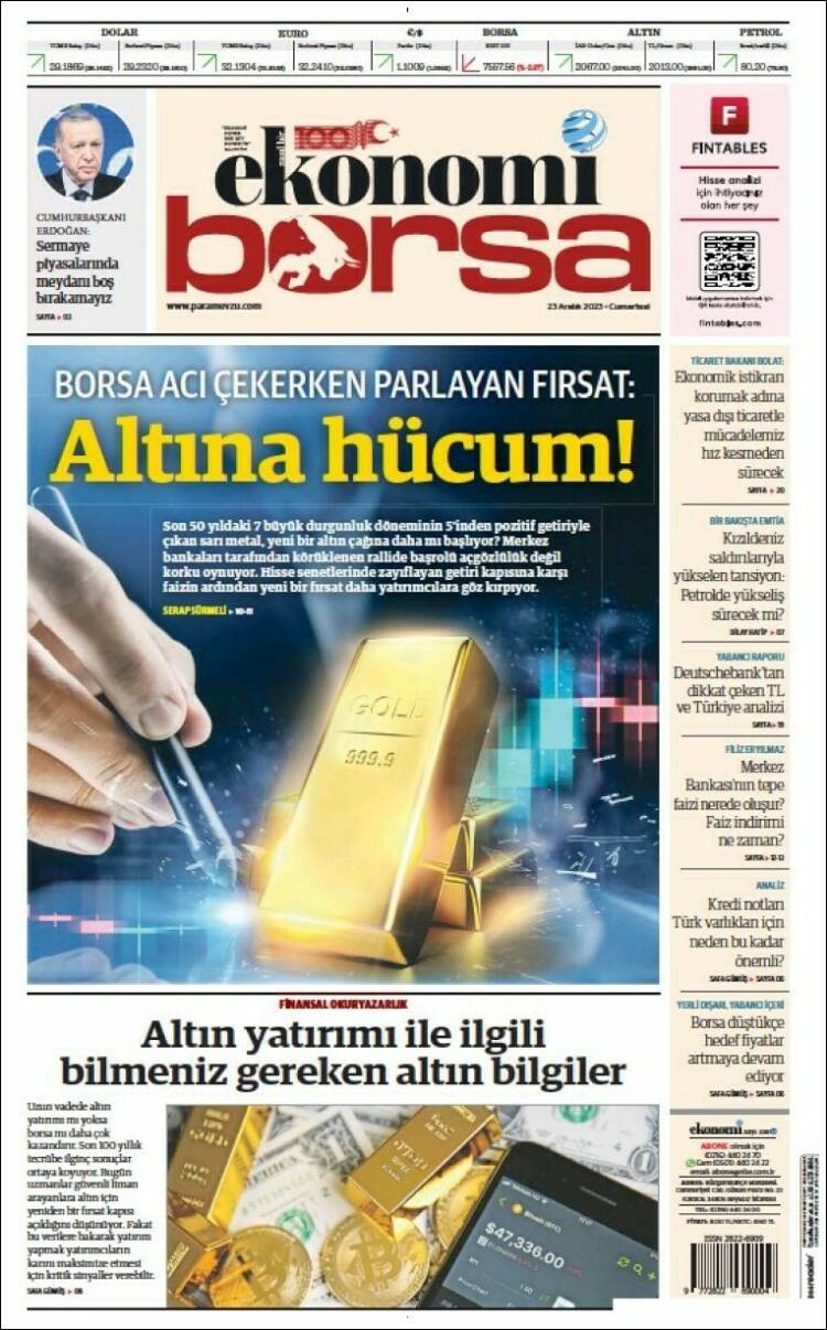 Portada de Dünya (Turqu&iacute;a)