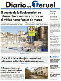 Portada de Diario de Teruel (España)