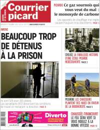 Portada de Courrier Picard (Francia)