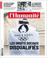 Portada de l'Humanite (Francia)