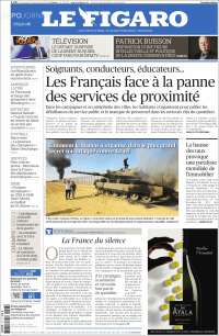 Portada de Le Figaro (Francia)