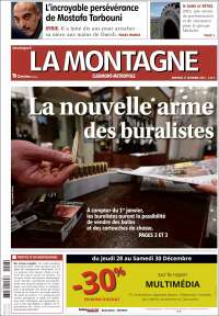 Portada de La Montagne (Francia)