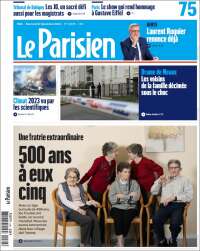 Portada de Le Parisien (Francia)