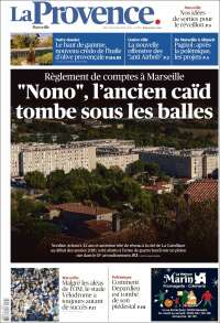 Portada de La Provence (Francia)