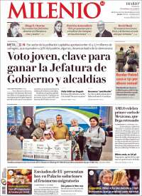 Portada de Milenio (M&eacute;xico)