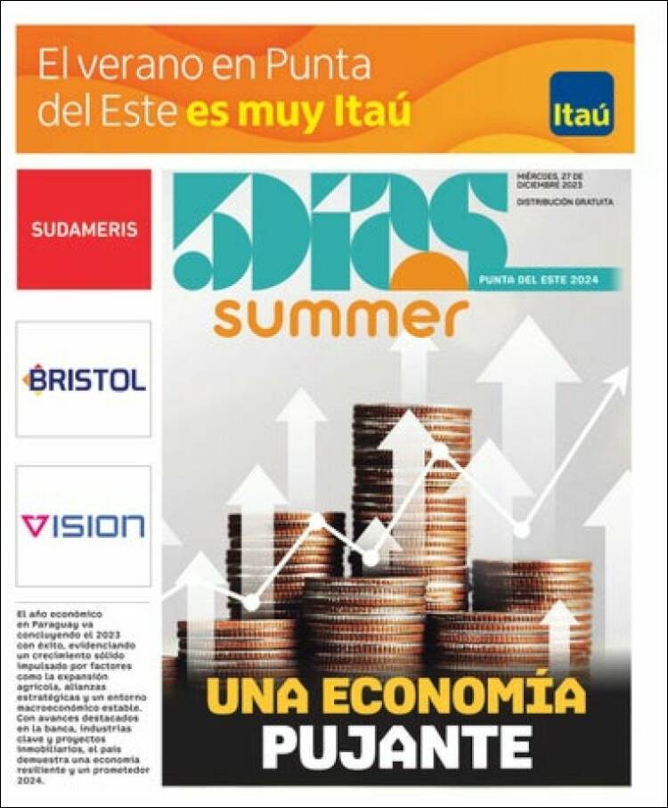 Portada de 5 Días (Paraguay)