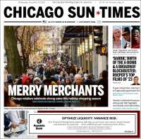 Portada de Chicago Sun-Times (USA)