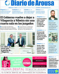 Portada de Diario de Arousa (España)