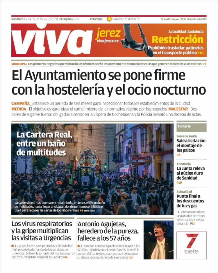 Portada de Información - Jerez (España)