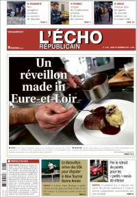 Portada de L'Echo Républicain (Francia)