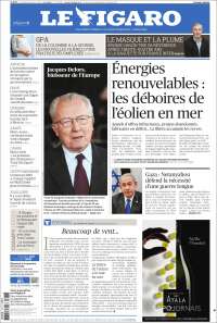 Portada de Le Figaro (Francia)