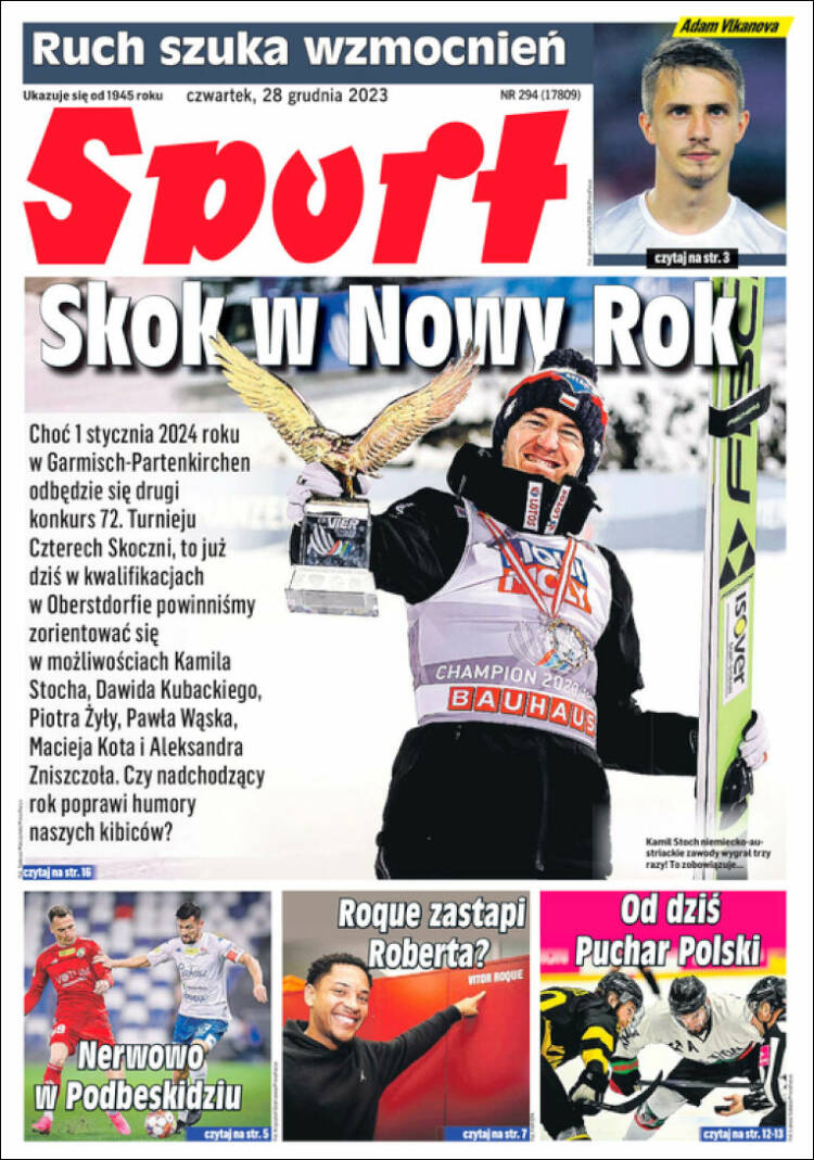 Portada de Katowicki Sport (Polonia)