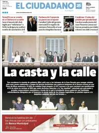 Portada de Diario El Ciudadano (Argentina)