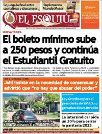Portada de El Esquiu (Argentina)