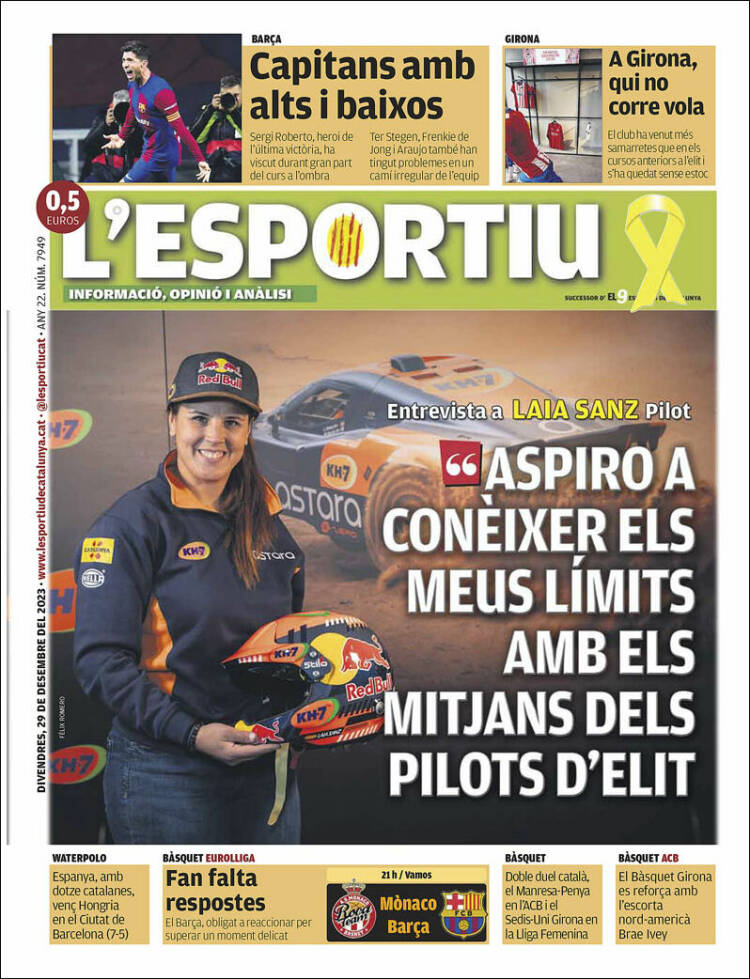 Portada de L'Esportiu (España)