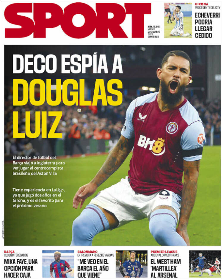 Portada de Sport (España)