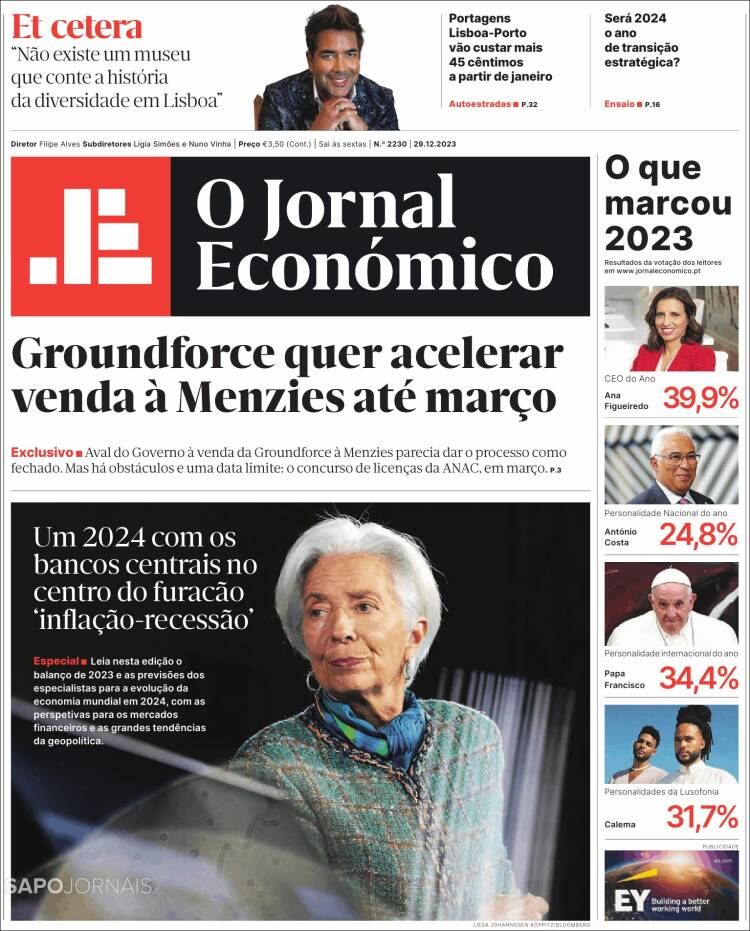 Portada de Oje (Portugal)