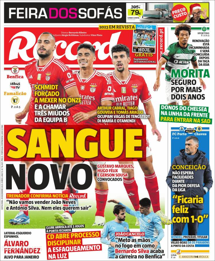 Portada de Record (Portugal)