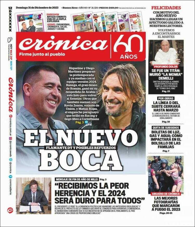Portada de La Voz del Chaco (Argentina)
