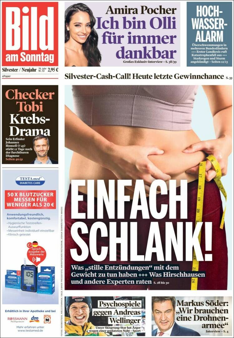 Portada de Bild (Alemania)