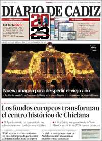 Portada de Diario de Cádiz (España)