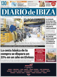 Portada de Diario de Ibiza (España)