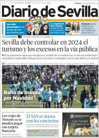 Portada de Diario de Sevilla (España)