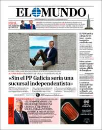 Portada de El Mundo (España)