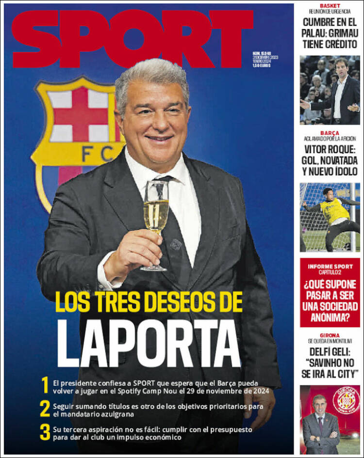 Portada de Sport (España)